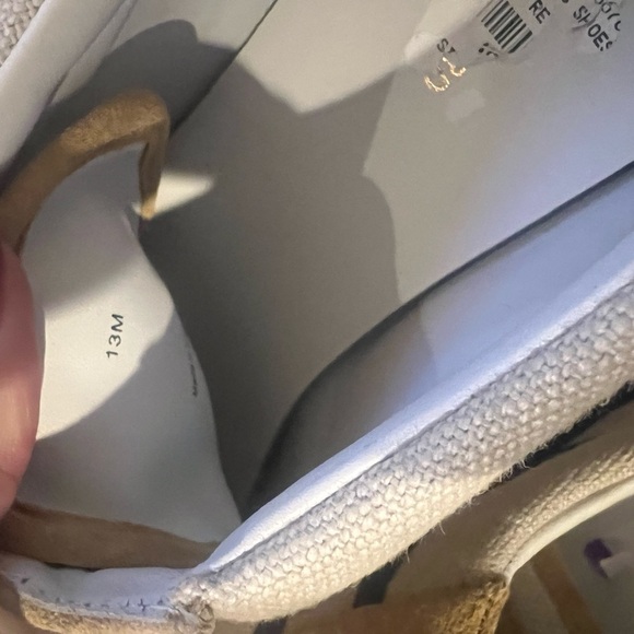 Veronica Beard Valentina Sneaker size 13. Ecru - Picture 7 of 7